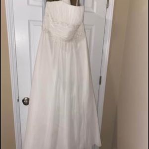Plus size wedding dress and Veil